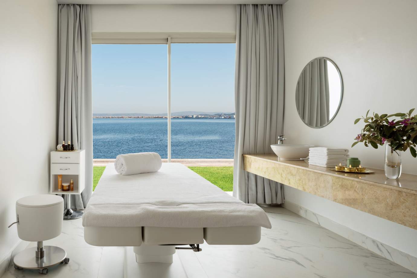 treatment room at the Marchica Resort, Marchica Lagoon Resort Hotel &amp; Spa in Nador, morocco