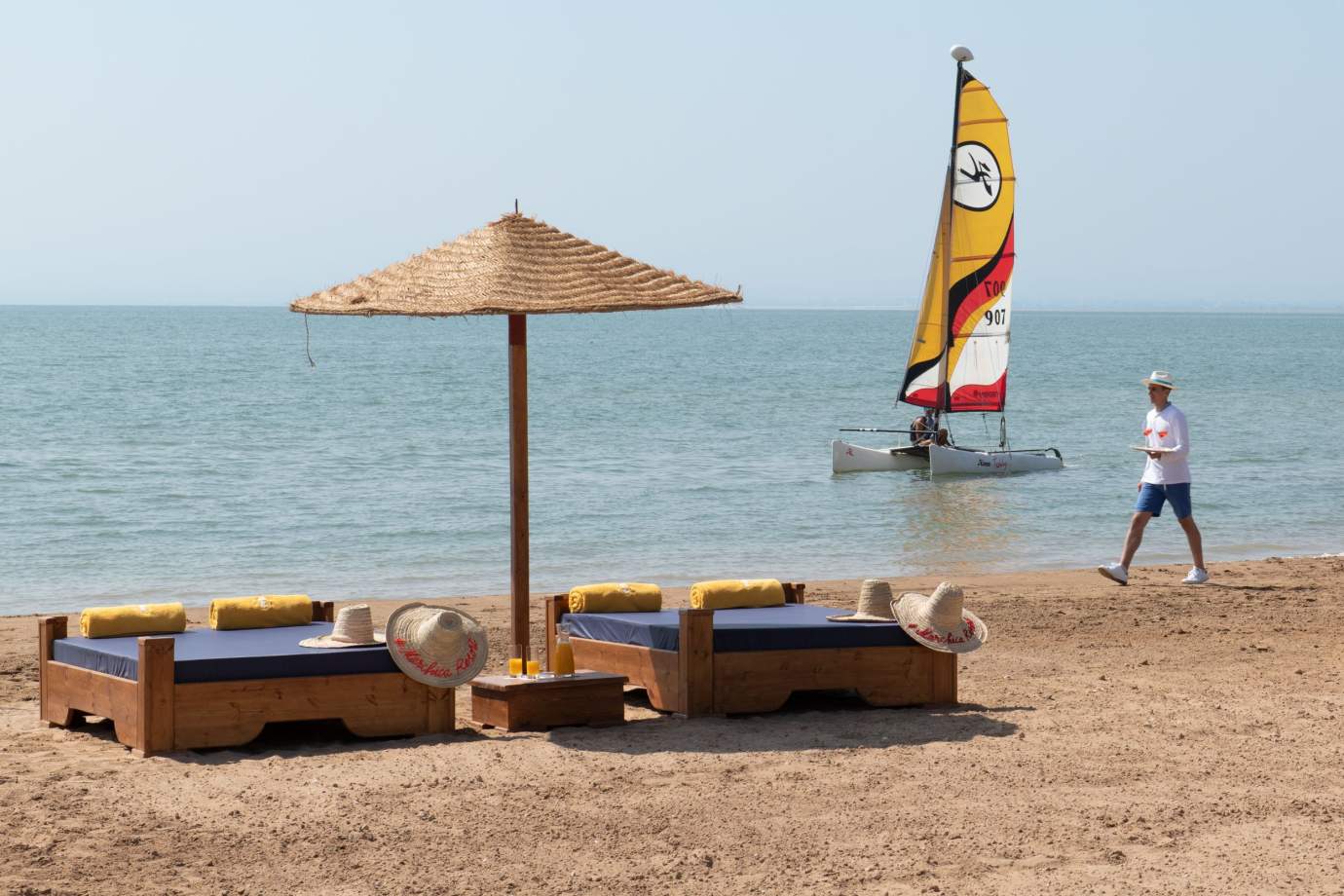 beach club, Hotel &amp; Spa Marchica Lagoon Resort à Nador