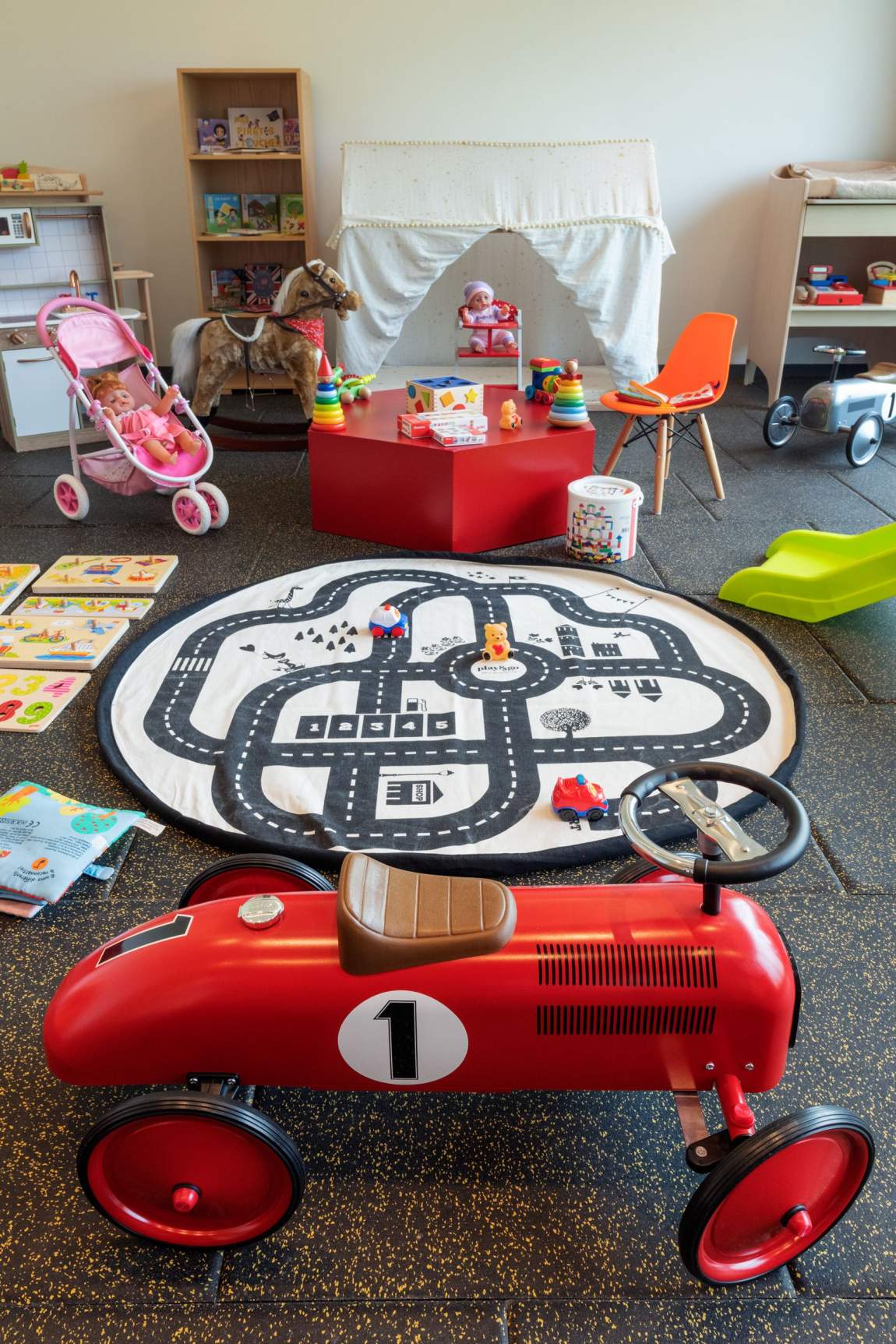 espace de jeux pour enfant à Nador Marchica Lagoon Resort