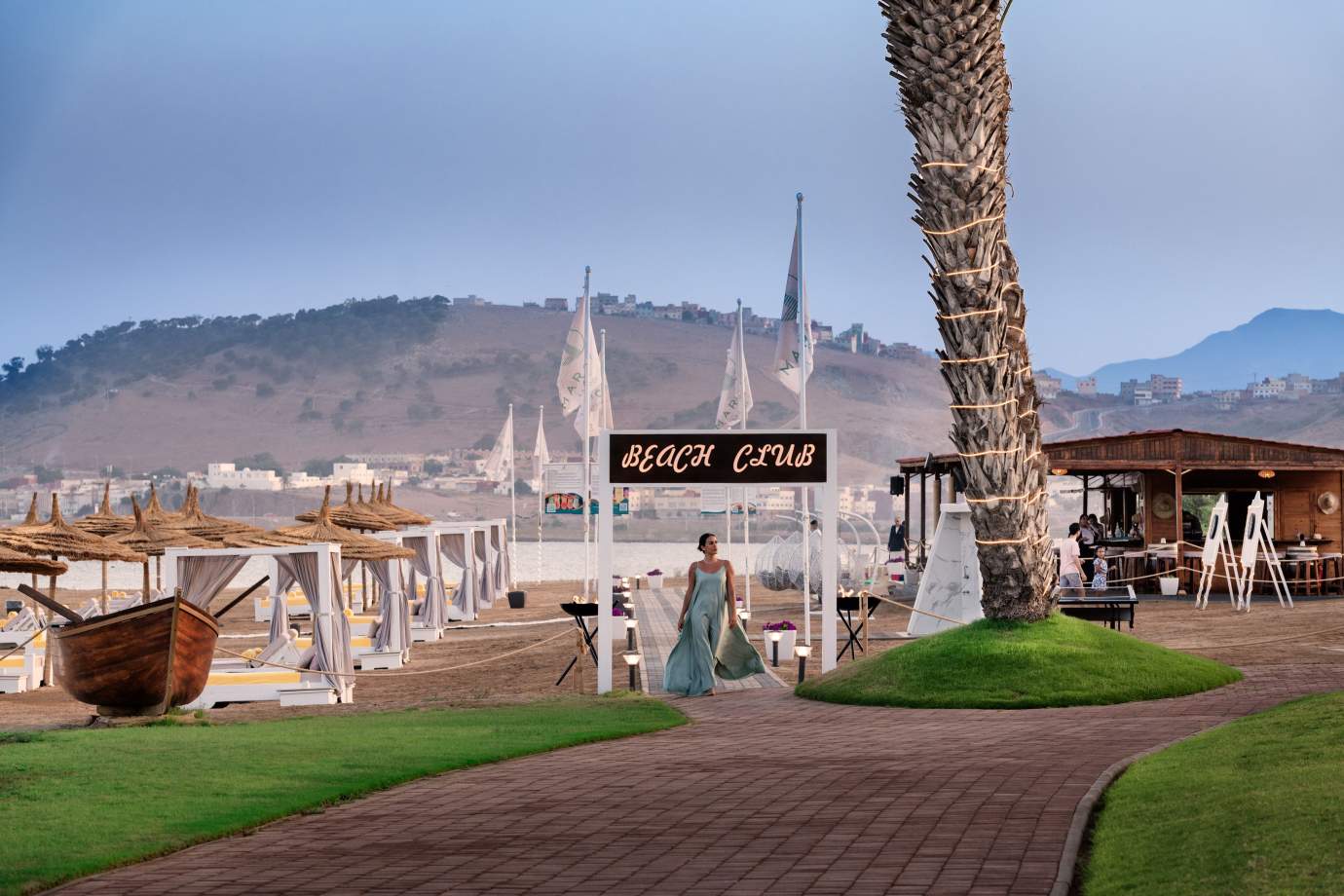 plage avec vue sur la lagune de Nador, Hotel &amp; Spa Marchica Lagoon Resort à Nador